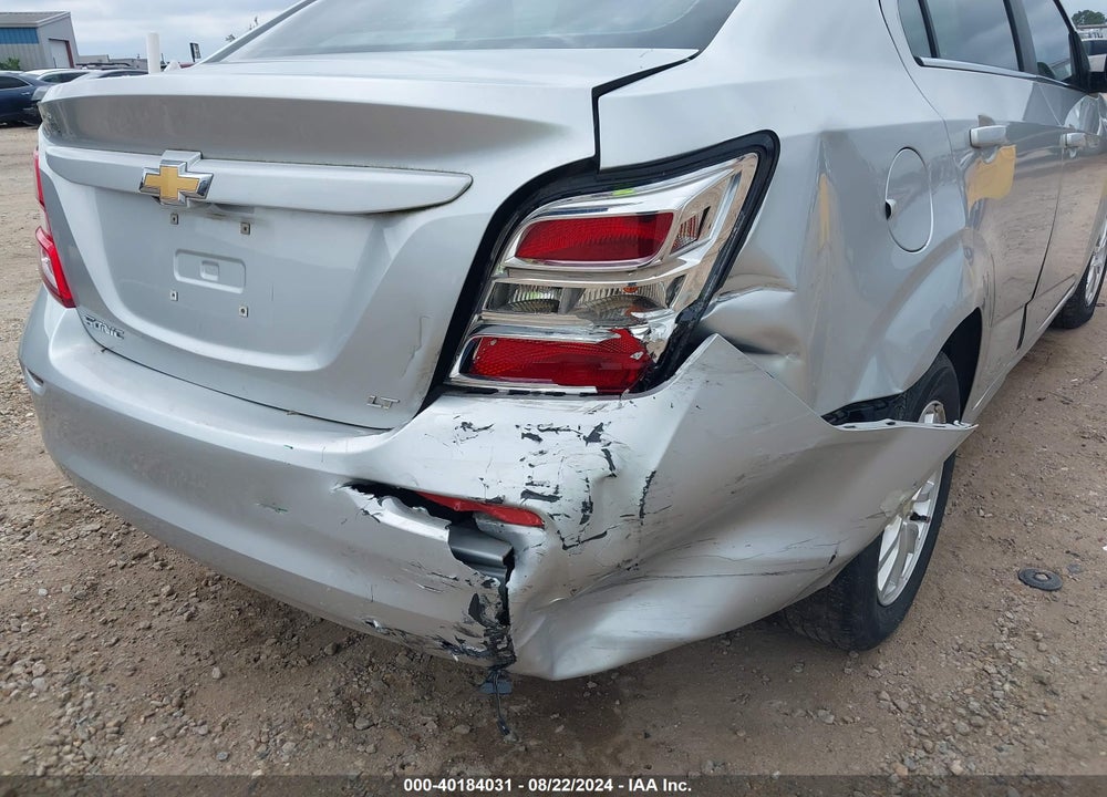2018 CHEVROLET SONIC LT AUTO VIN: 1G1JD5SH9J4102683