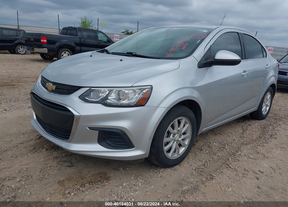 2018 CHEVROLET SONIC LT AUTO VIN: 1G1JD5SH9J4102683