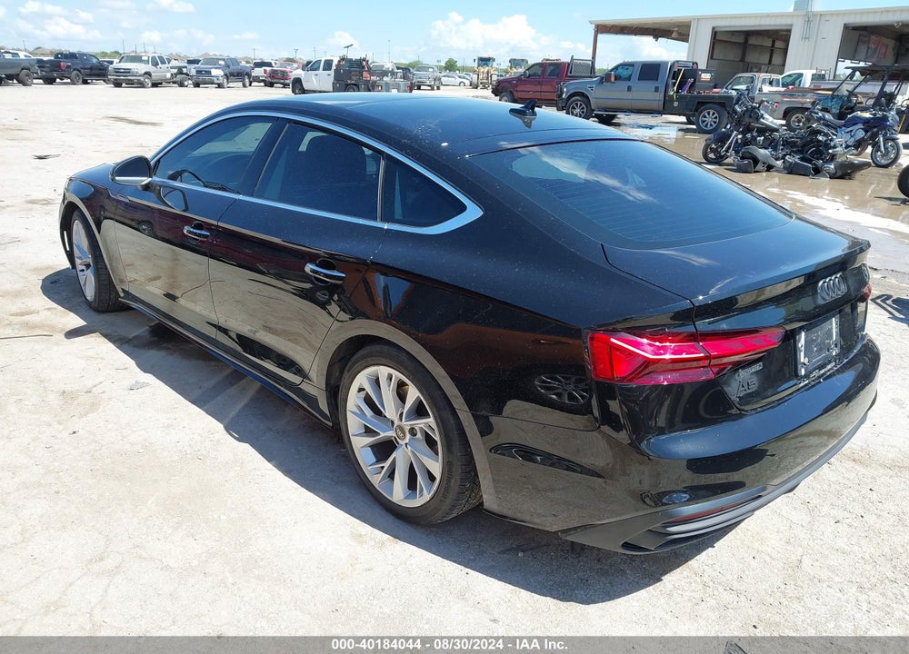 2022 AUDI A5 SPORTBACK PREMIUM 40 TFSI QUATTRO S TRONIC VIN: WAUABDF50NA016075