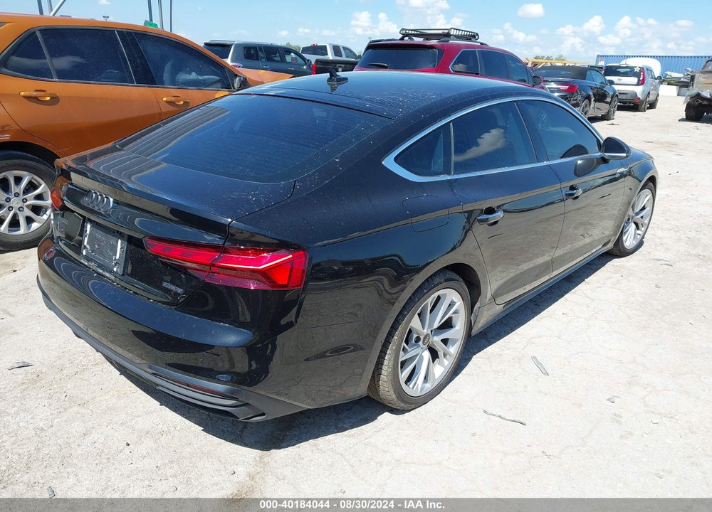 2022 AUDI A5 SPORTBACK PREMIUM 40 TFSI QUATTRO S TRONIC VIN: WAUABDF50NA016075