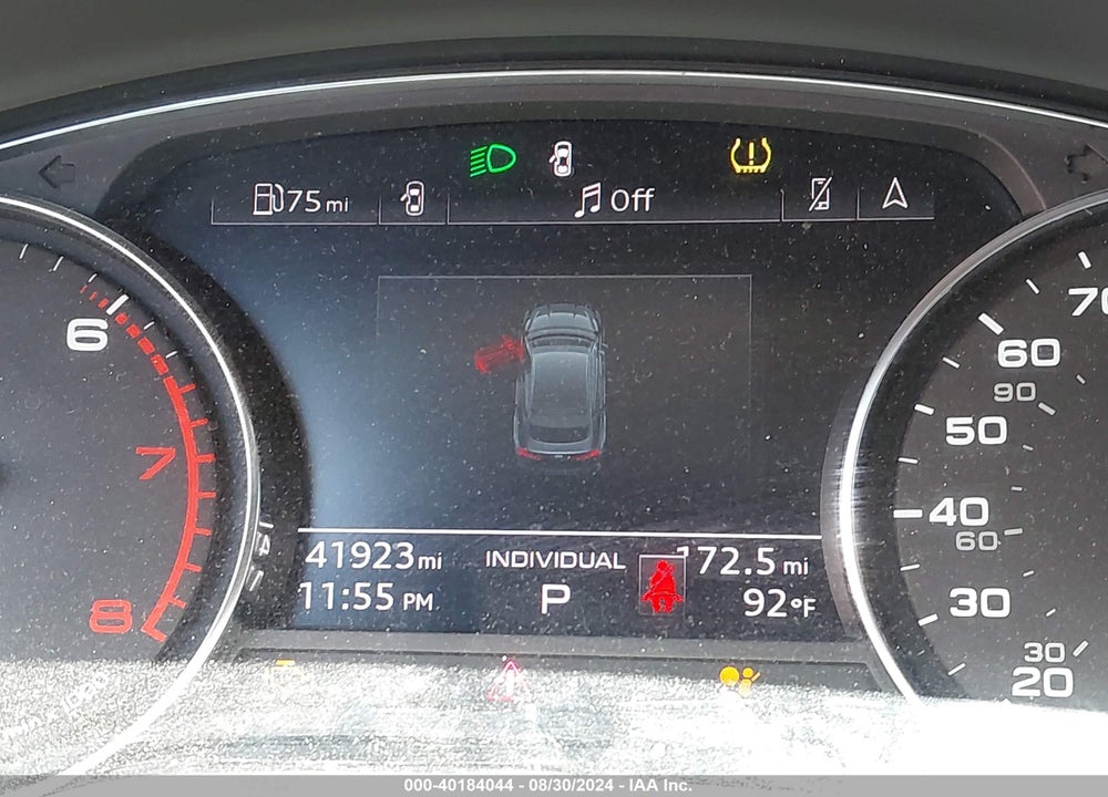 2022 AUDI A5 SPORTBACK PREMIUM 40 TFSI QUATTRO S TRONIC VIN: WAUABDF50NA016075