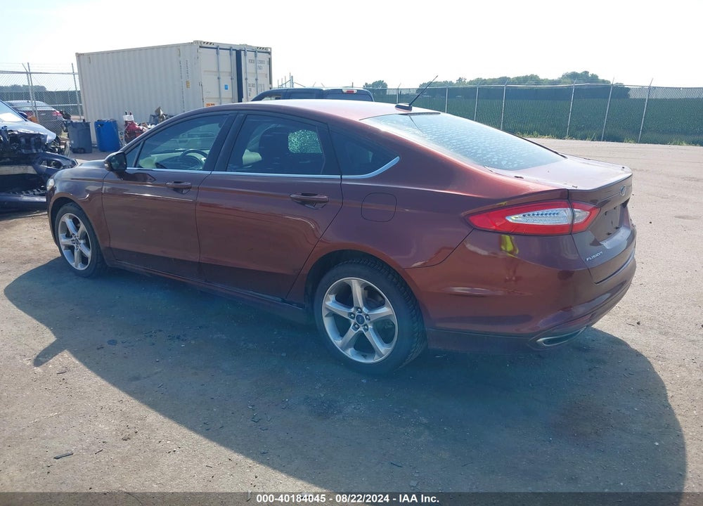 2016 FORD FUSION SE VIN: 3FA6P0H98GR315282