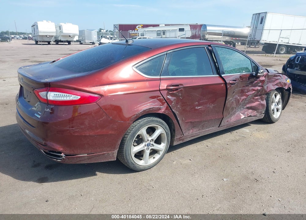2016 FORD FUSION SE VIN: 3FA6P0H98GR315282