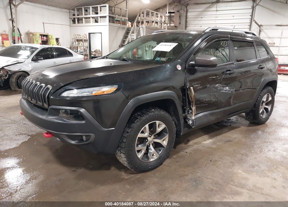 2014 JEEP CHEROKEE TRAILHAWK VIN: 1C4PJMBB5EW109768