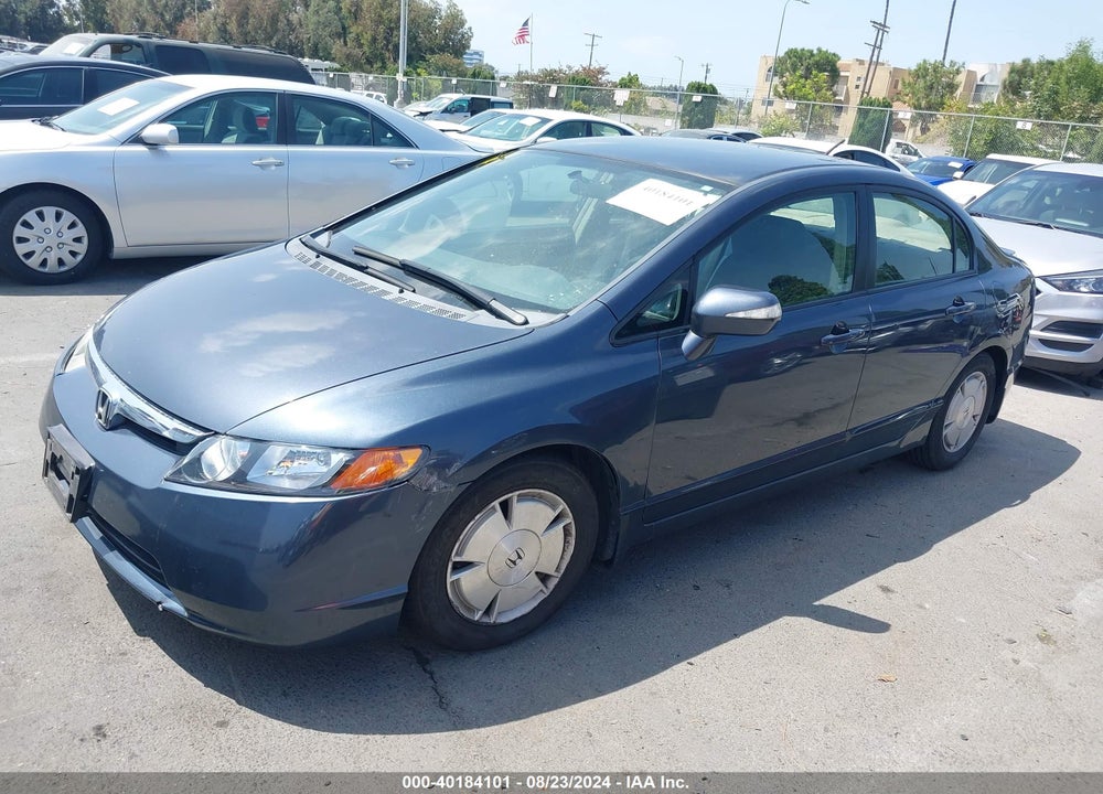 2006 HONDA CIVIC HYBRID VIN: JHMFA36276S011347