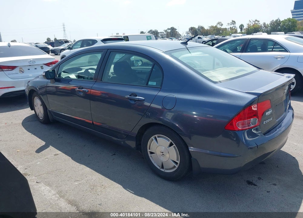 2006 HONDA CIVIC HYBRID VIN: JHMFA36276S011347