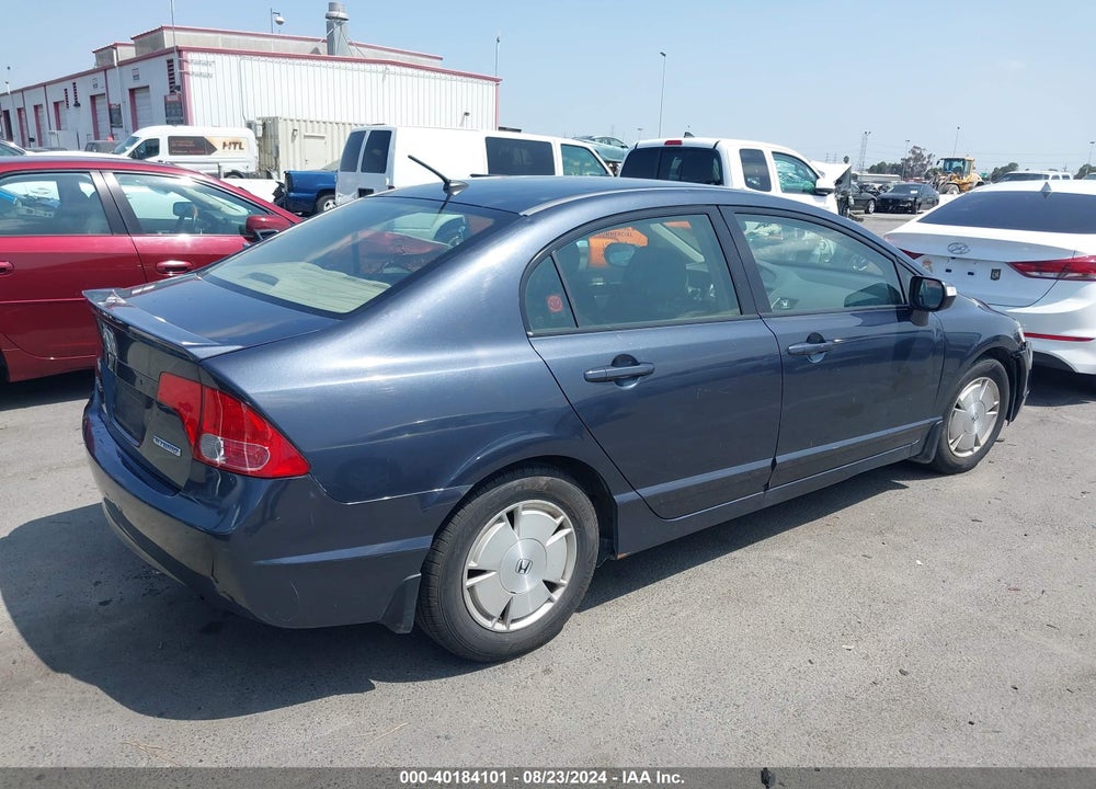 2006 HONDA CIVIC HYBRID VIN: JHMFA36276S011347