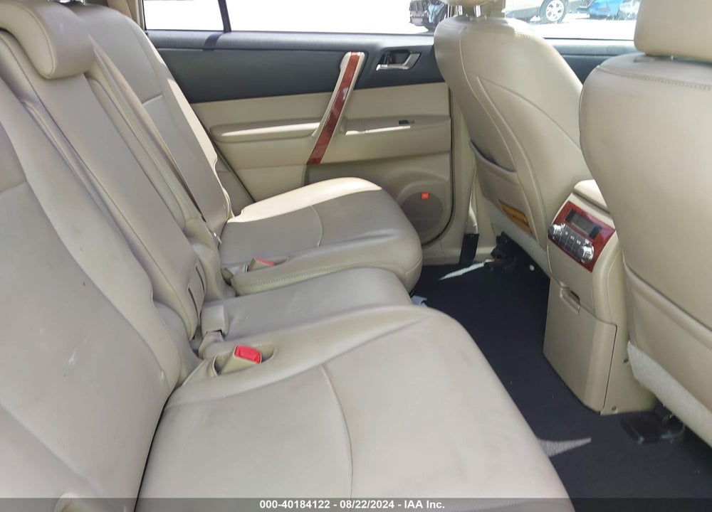 2013 TOYOTA HIGHLANDER LIMITED V6 VIN: 5TDYK3EH1DS125492