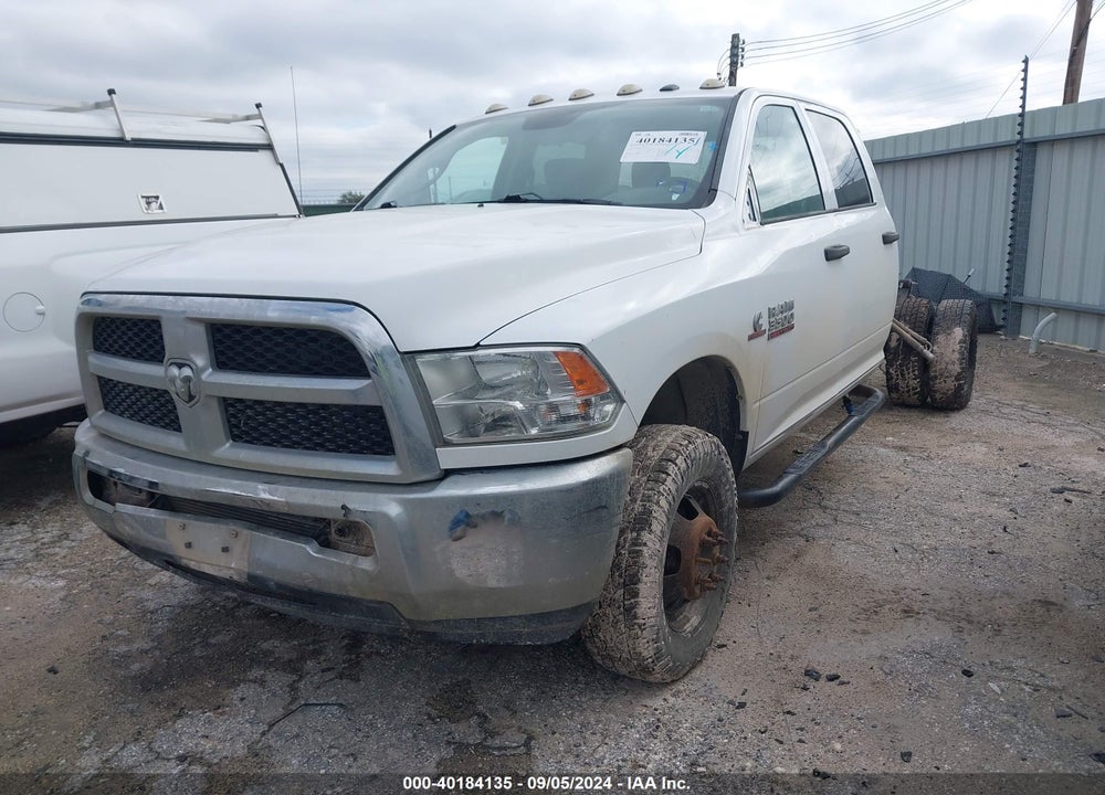 2017 RAM 3500 TRADESMAN  4X4 8' BOX VIN: 3C63RRGL3HG608858