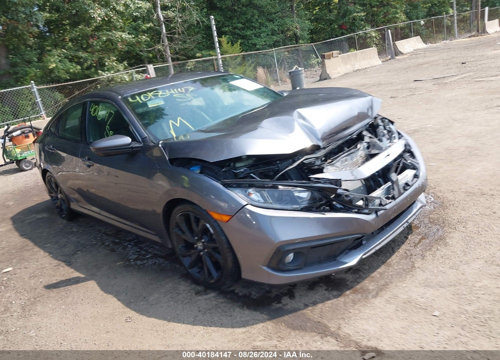 2019 HONDA CIVIC SPORT VIN: 2HGFC2F85KH503923