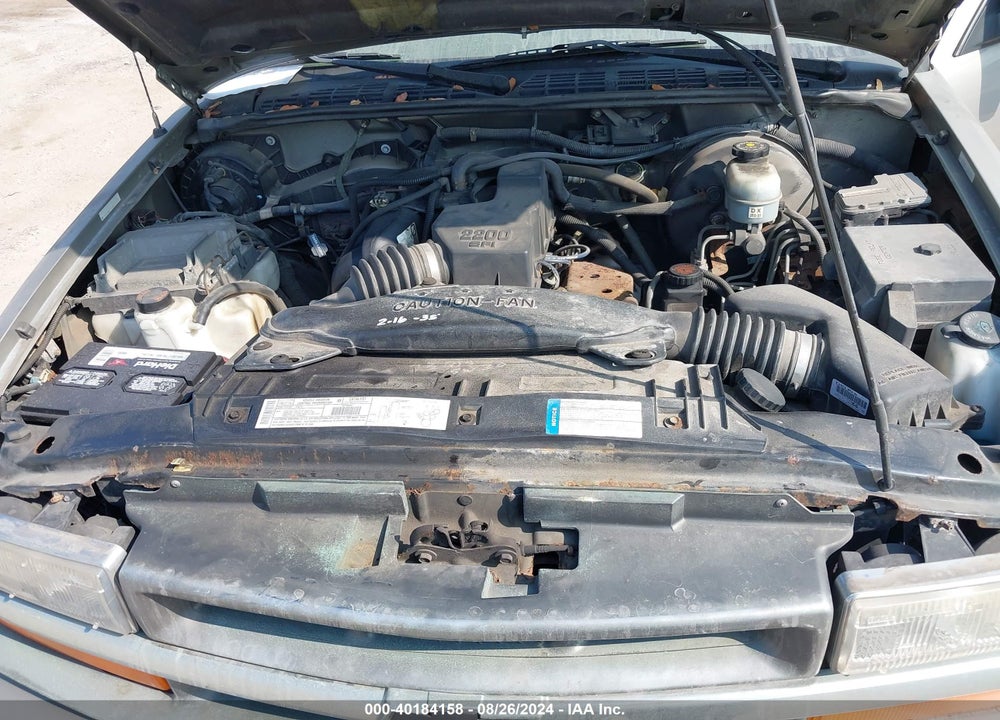 2000 CHEVROLET S-10 LS VIN: 1GCCS1456YK275097