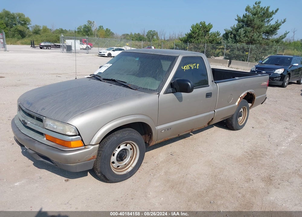 2000 CHEVROLET S-10 LS VIN: 1GCCS1456YK275097