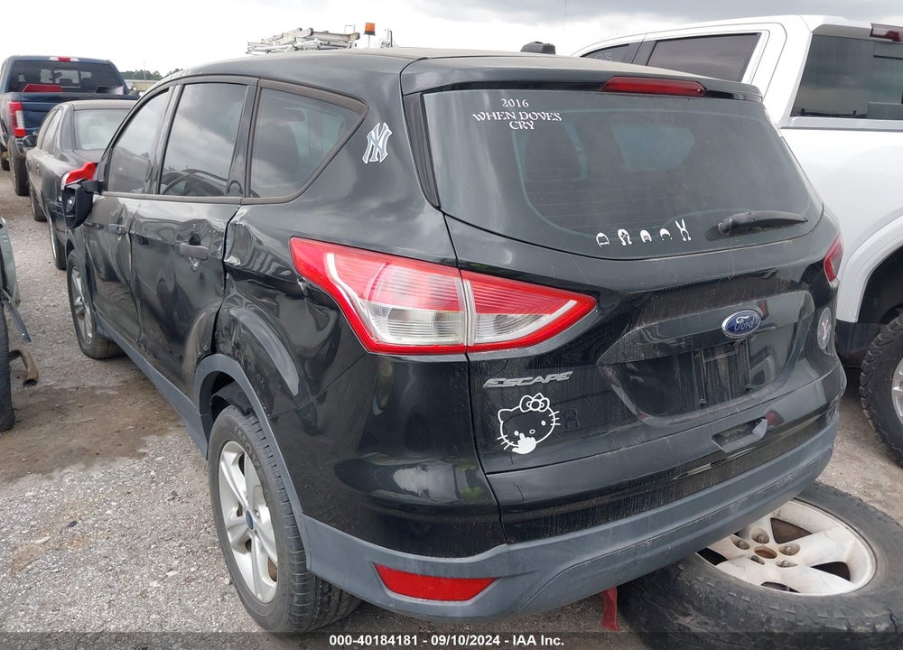 2014 FORD ESCAPE S VIN: 1FMCU0F70EUE07429
