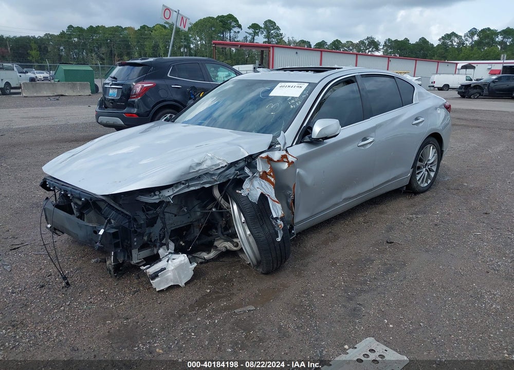 2020 INFINITI Q50 LUXE AWD VIN: JN1EV7AR6LM250162
