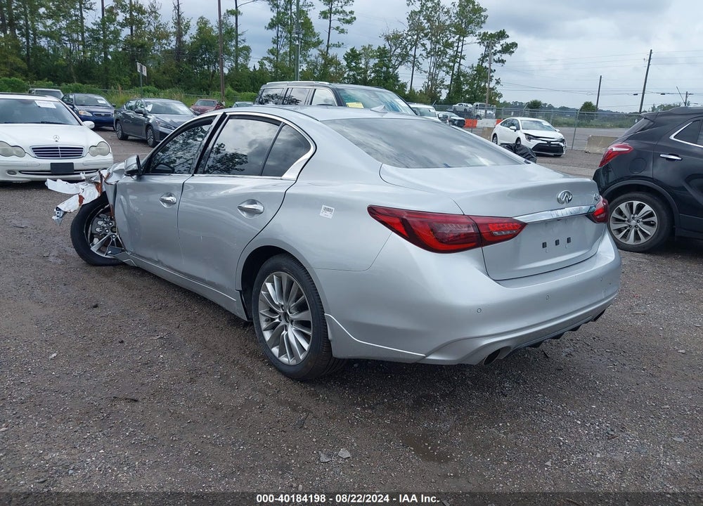 2020 INFINITI Q50 LUXE AWD VIN: JN1EV7AR6LM250162