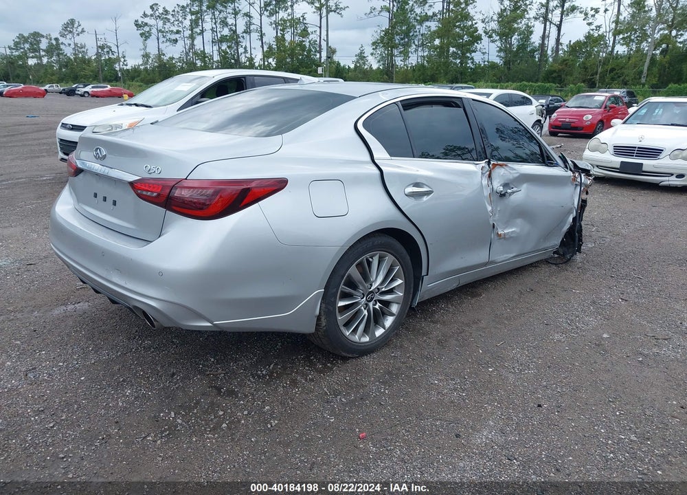 2020 INFINITI Q50 LUXE AWD VIN: JN1EV7AR6LM250162
