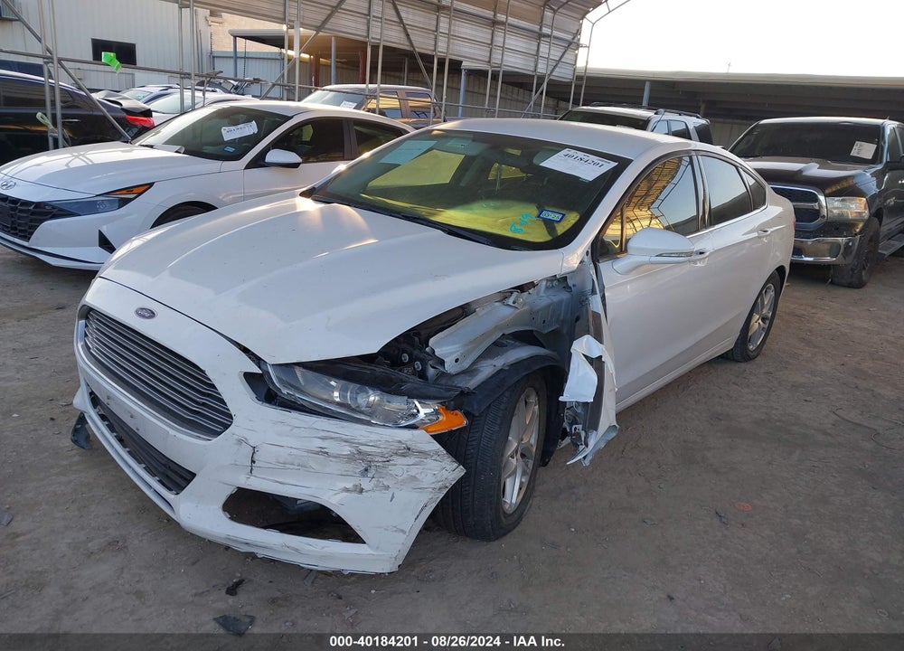 2016 FORD FUSION SE VIN: 3FA6P0H74GR314418