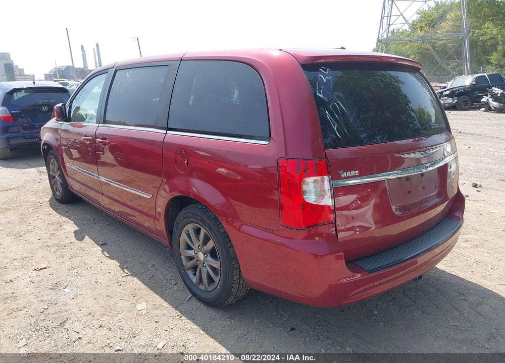 2016 CHRYSLER TOWN & COUNTRY S VIN: 2C4RC1HG8GR113958