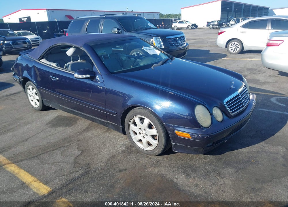 2003 MERCEDES-BENZ CLK 320 VIN: WDBLK65G93T143644