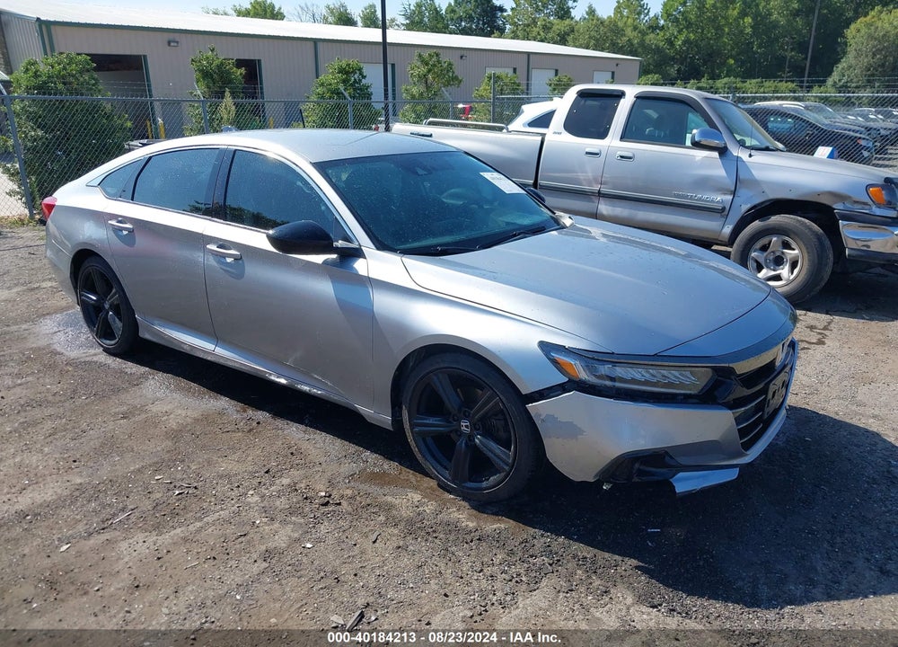 2021 HONDA ACCORD SPORT VIN: 1HGCV1F36MA031471
