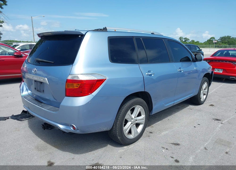 2010 TOYOTA HIGHLANDER LIMITED V6 VIN: JTEYK3EH9A2103447