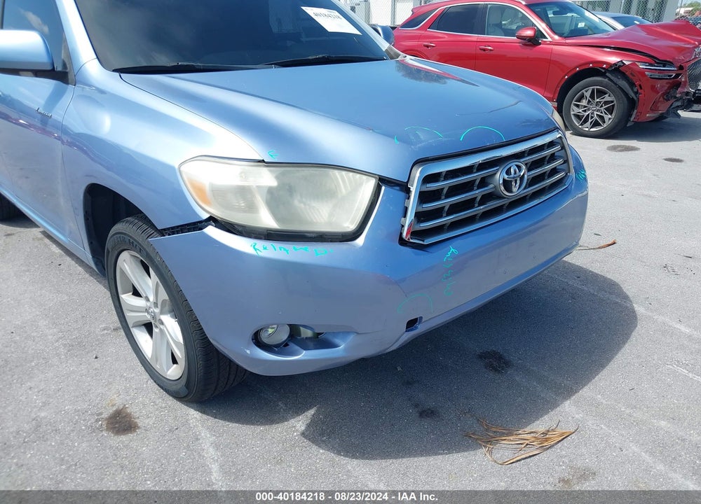 2010 TOYOTA HIGHLANDER LIMITED V6 VIN: JTEYK3EH9A2103447