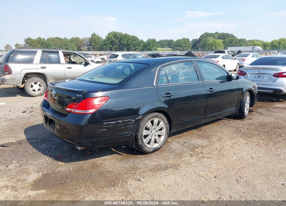 2007 TOYOTA AVALON XLS VIN: 4T1BK36BX7U224159