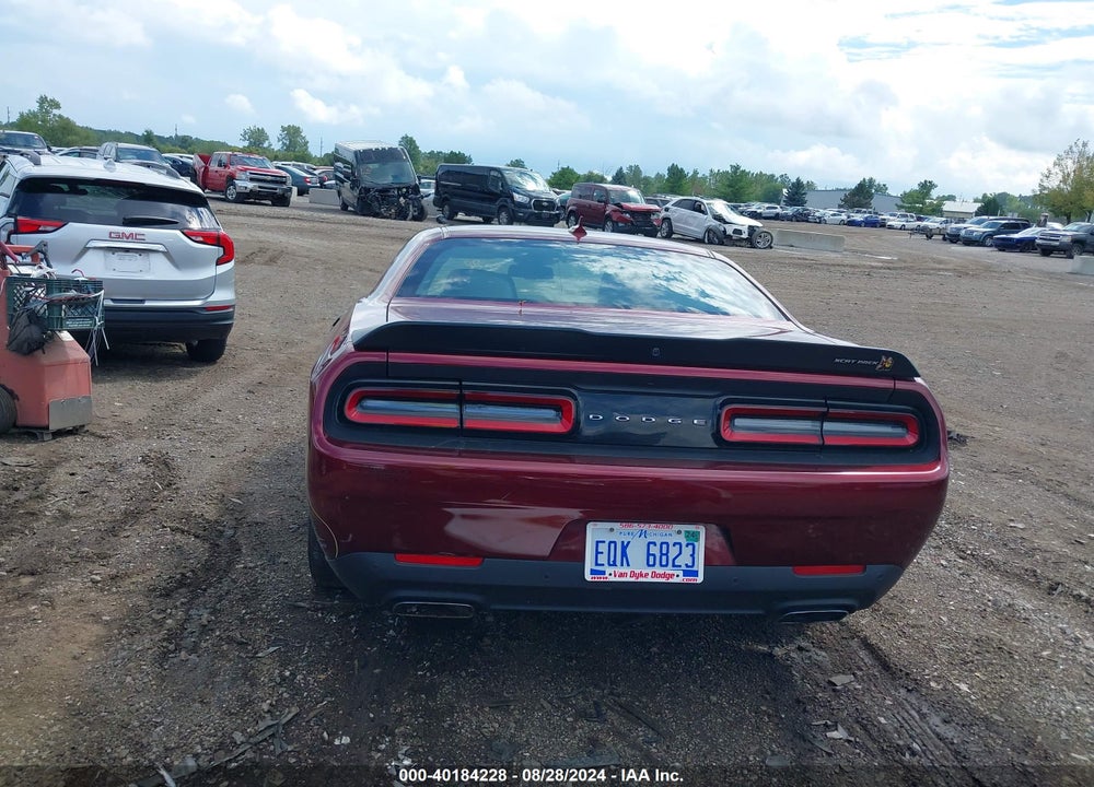 2022 DODGE CHALLENGER R/T SCAT PACK VIN: 2C3CDZFJ1NH164760