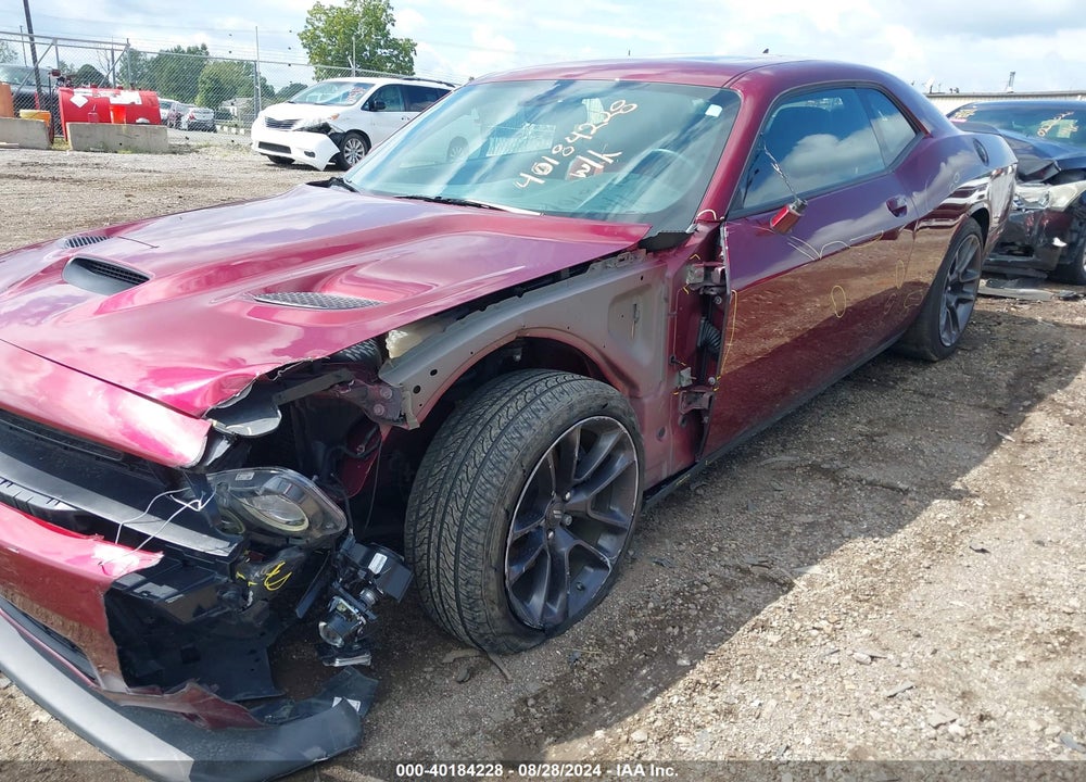 2022 DODGE CHALLENGER R/T SCAT PACK VIN: 2C3CDZFJ1NH164760