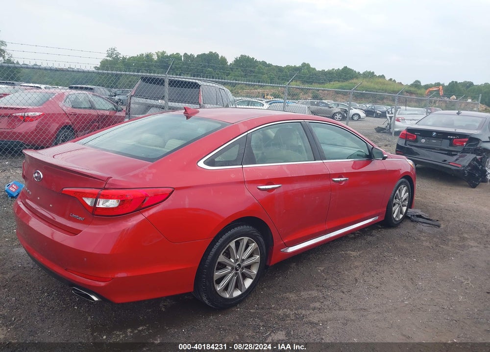 2017 HYUNDAI SONATA LIMITED VIN: 5NPE34AF0HH579545