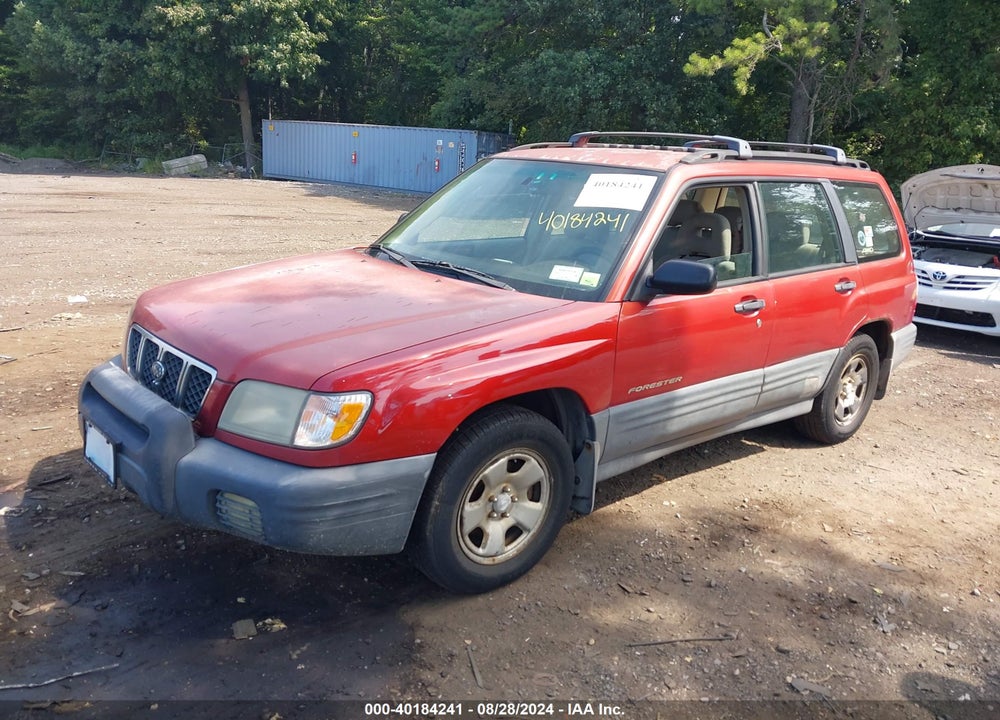 2001 SUBARU FORESTER L VIN: JF1SF63531H753502