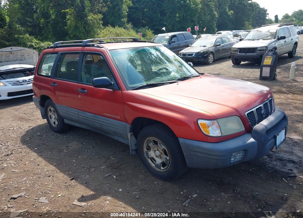 2001 SUBARU FORESTER L VIN: JF1SF63531H753502