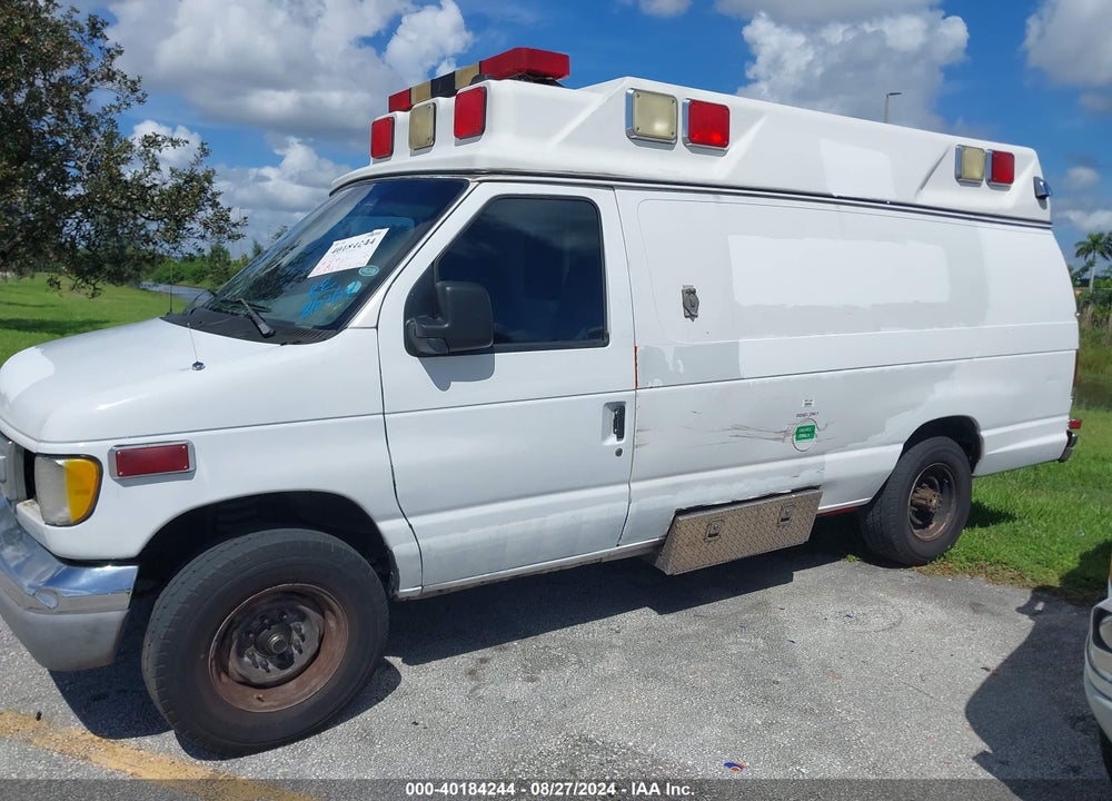 2001 FORD E-350 SUPER DUTY RECREATIONAL VIN: 1FDSS34FX1HB03055