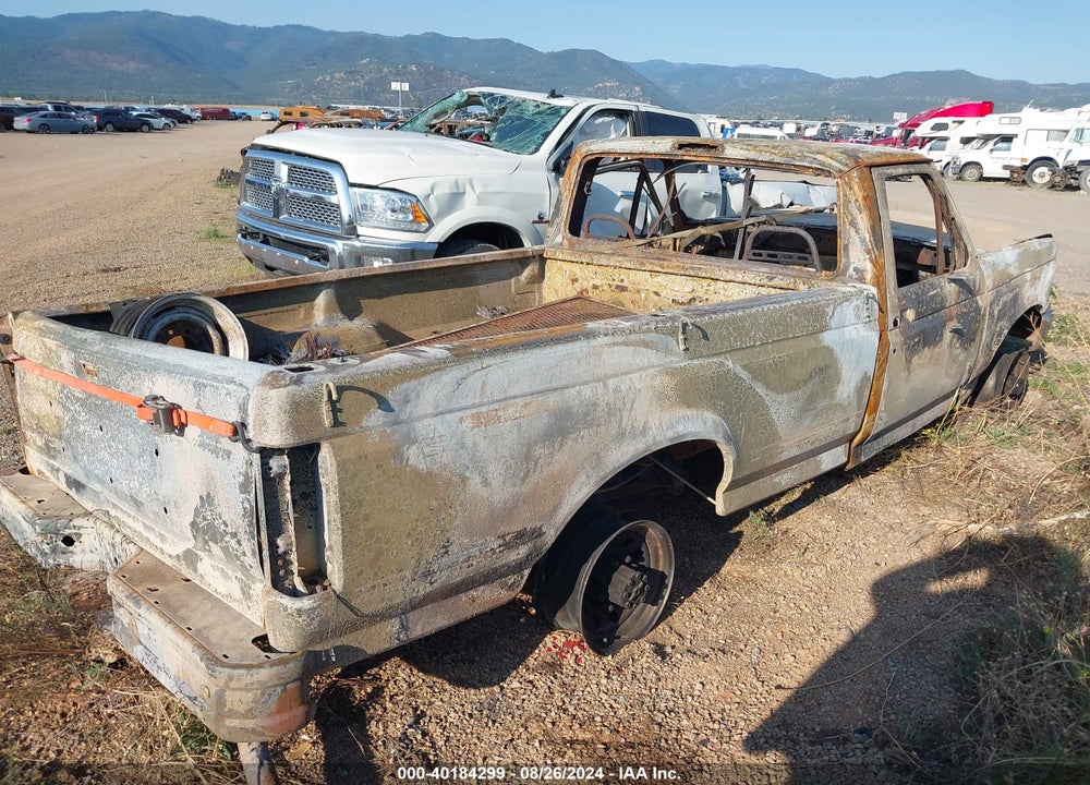 1992 FORD F250 VIN: 2FTHF26G9NCA70176