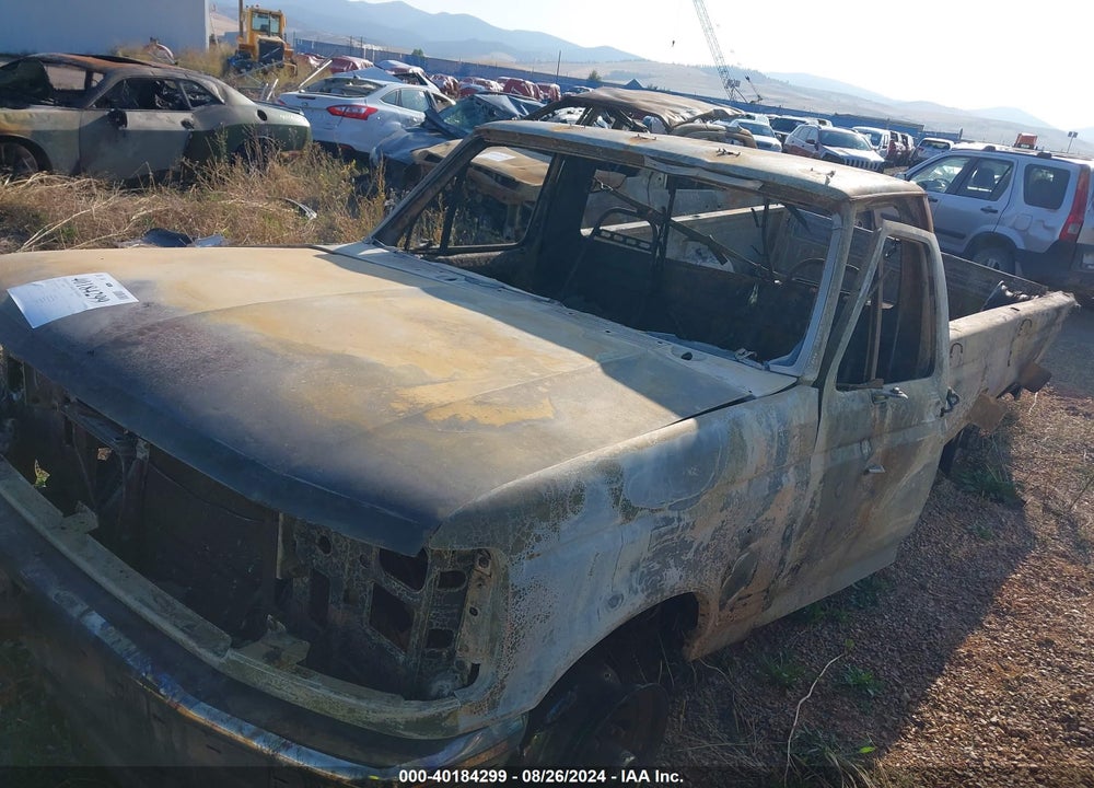 1992 FORD F250 VIN: 2FTHF26G9NCA70176
