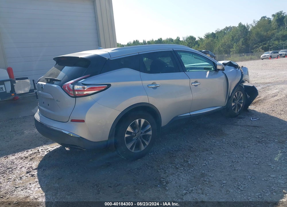 2016 NISSAN MURANO SL VIN: 5N1AZ2MG5GN111472