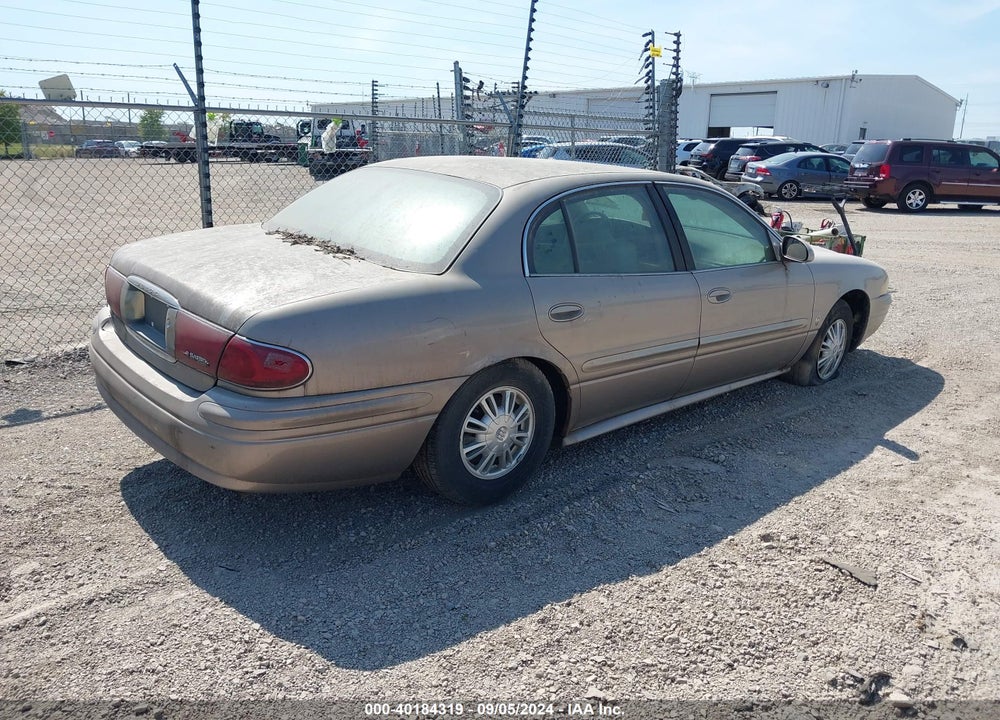 2004 BUICK LESABRE CUSTOM VIN: 1G4HP52K54U129808