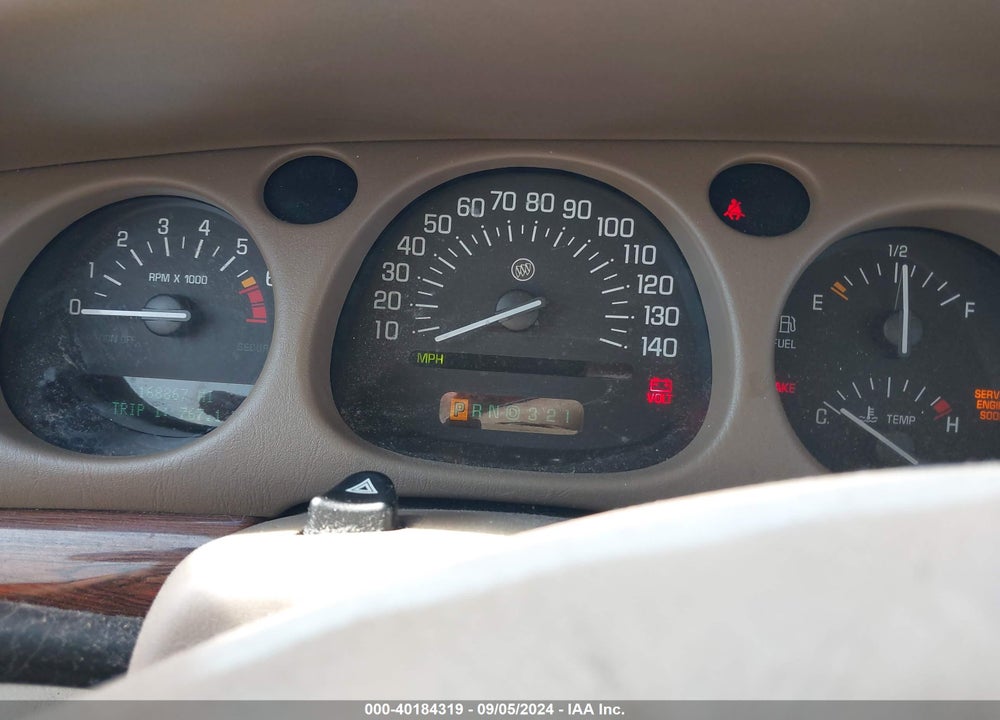 2004 BUICK LESABRE CUSTOM VIN: 1G4HP52K54U129808