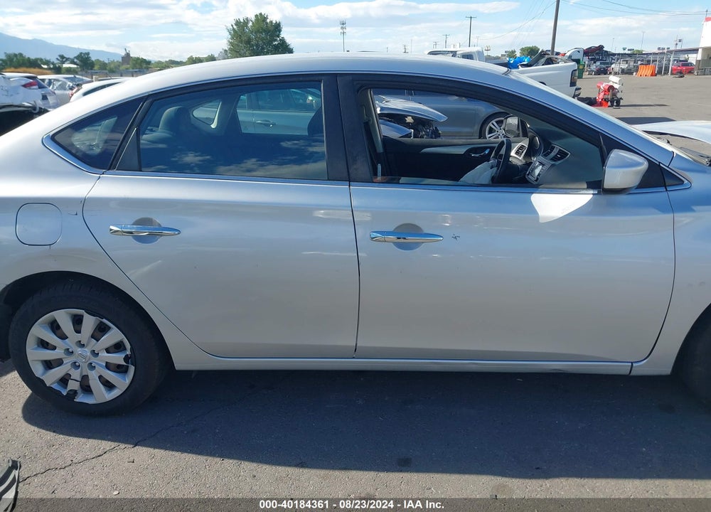 2018 NISSAN SENTRA S VIN: 3N1AB7AP9JY299467