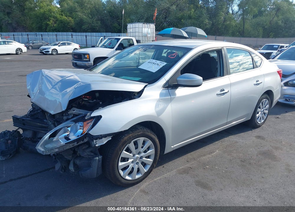 2018 NISSAN SENTRA S VIN: 3N1AB7AP9JY299467