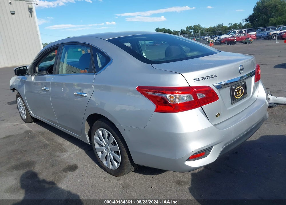 2018 NISSAN SENTRA S VIN: 3N1AB7AP9JY299467