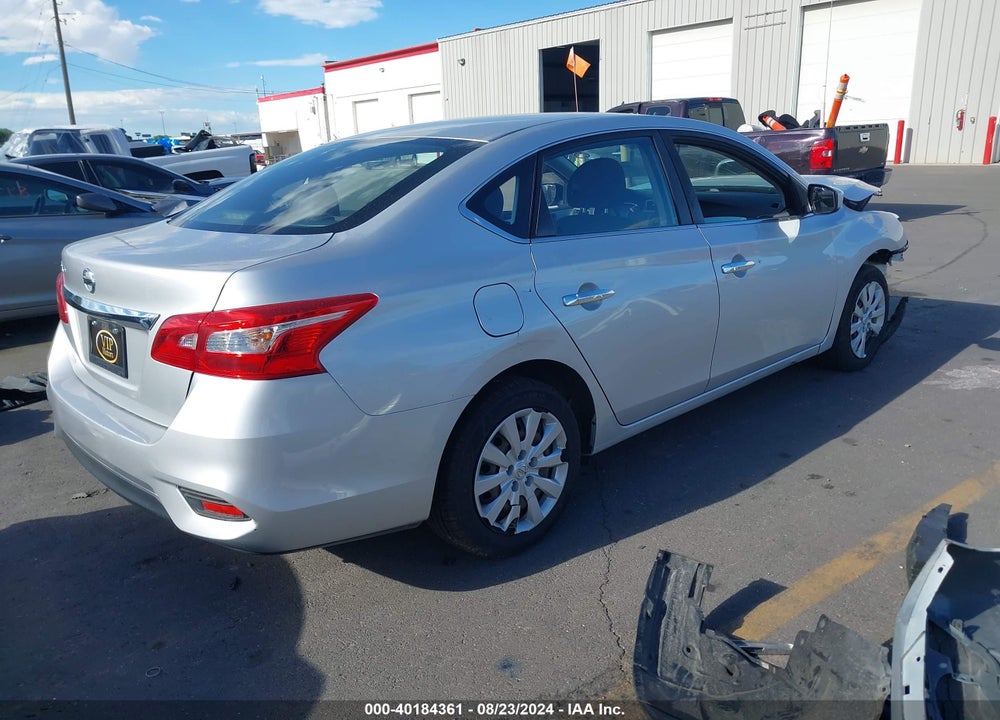 2018 NISSAN SENTRA S VIN: 3N1AB7AP9JY299467