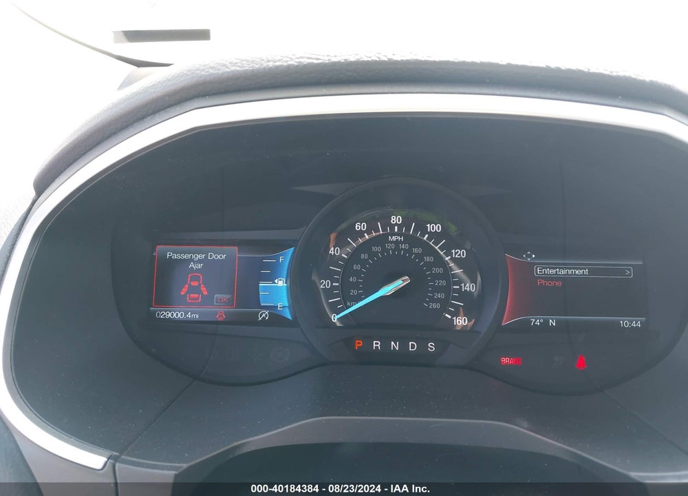 2019 FORD EDGE SEL VIN: 2FMPK4J93KBB90421