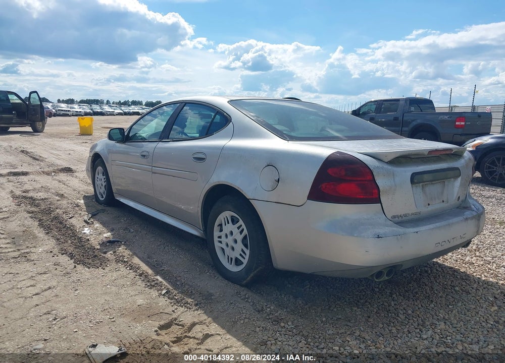 2004 PONTIAC GRAND PRIX GT1 VIN: 2G2WP522441257257