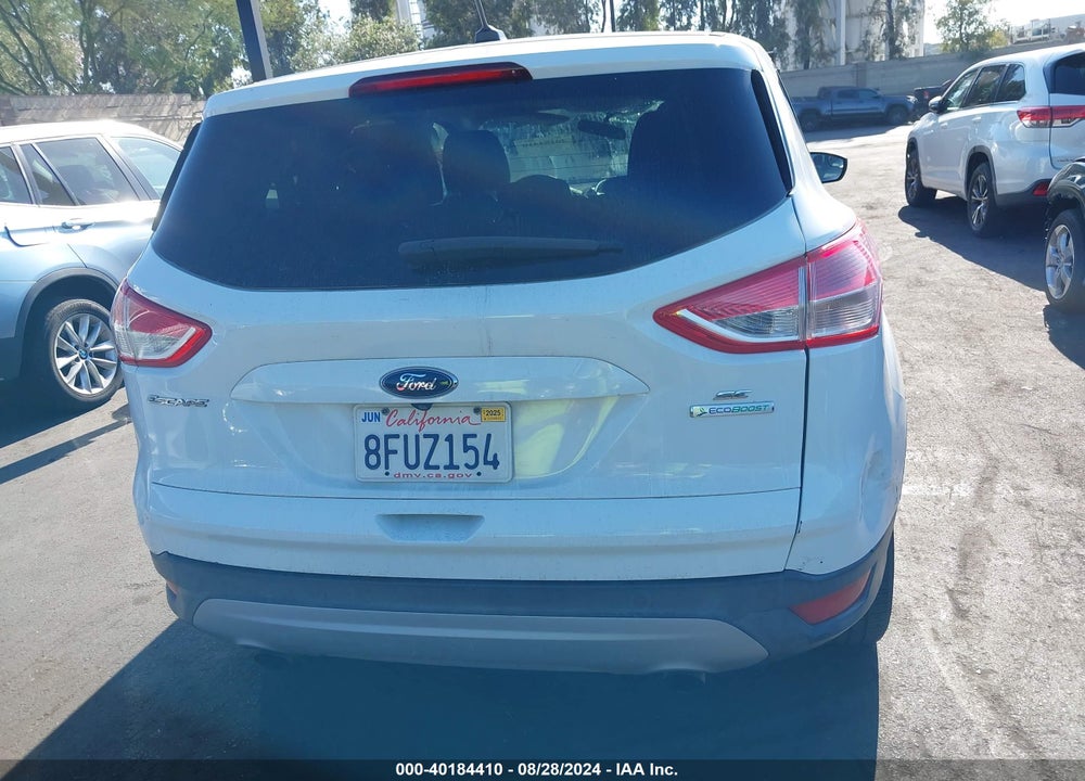 2015 FORD ESCAPE SE VIN: 1FMCU0GX8FUC36655