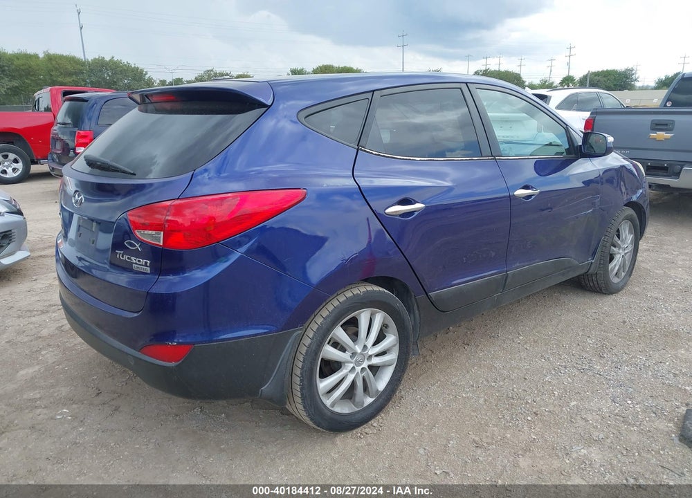 2012 HYUNDAI TUCSON LIMITED VIN: KM8JU3AC6CU342970
