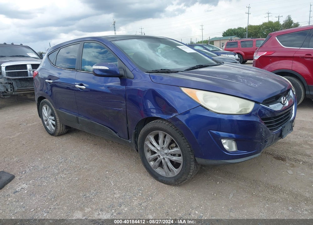 2012 HYUNDAI TUCSON LIMITED VIN: KM8JU3AC6CU342970