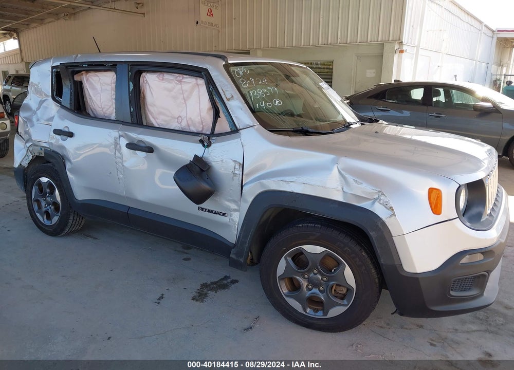 2016 JEEP RENEGADE SPORT VIN: ZACCJAAWXGPC63331