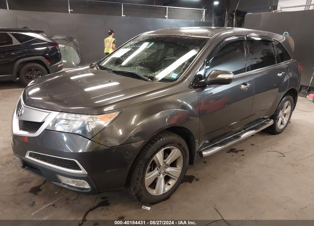 2010 ACURA MDX VIN: 2HNYD2H2XAH521713
