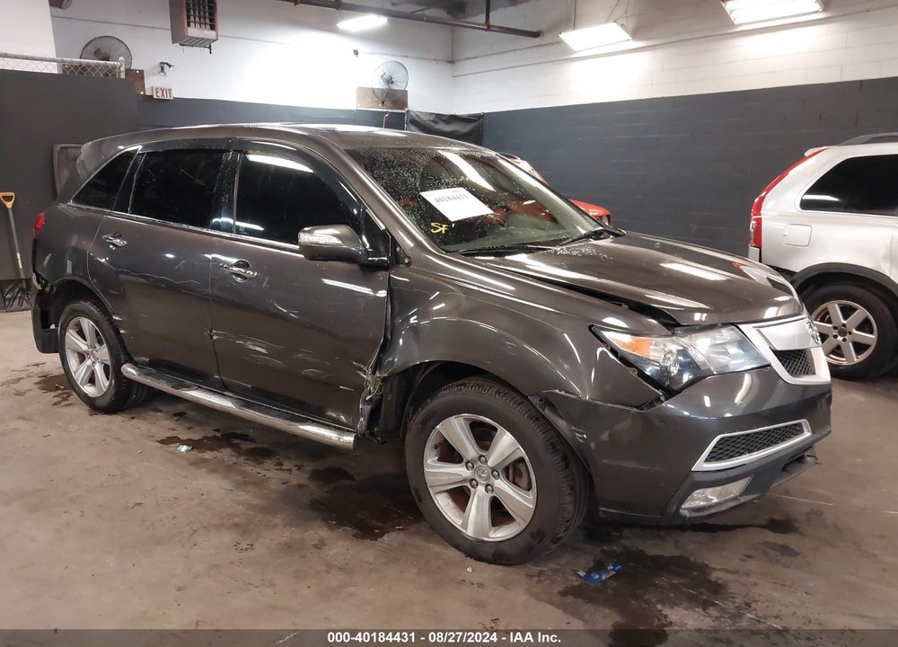 2010 ACURA MDX VIN: 2HNYD2H2XAH521713